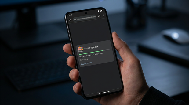 Main screen of gloryscasino apk page for PK players - 4