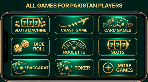 Main screen of gloryscasino games page for PK players - 4
